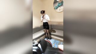 模特写真拍摄探花现场拍摄气质模特空姐制服