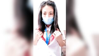 中国移动客服挚爱良家白领前台工作收费房扣穴大秀