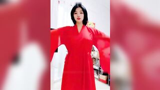 G奶舞蹈主播杨小花绝美古典舞道具自慰-2
