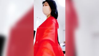 G奶舞蹈主播杨小花绝美古典舞道具自慰-2